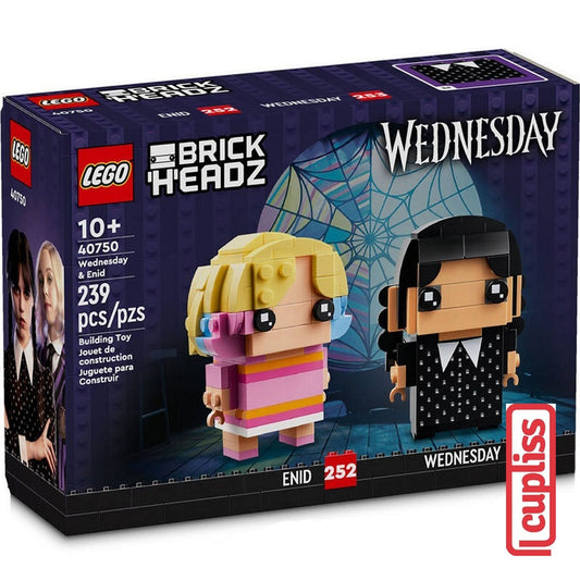 LEGO Brickheadz 40750 Wednesday and Enid Figure