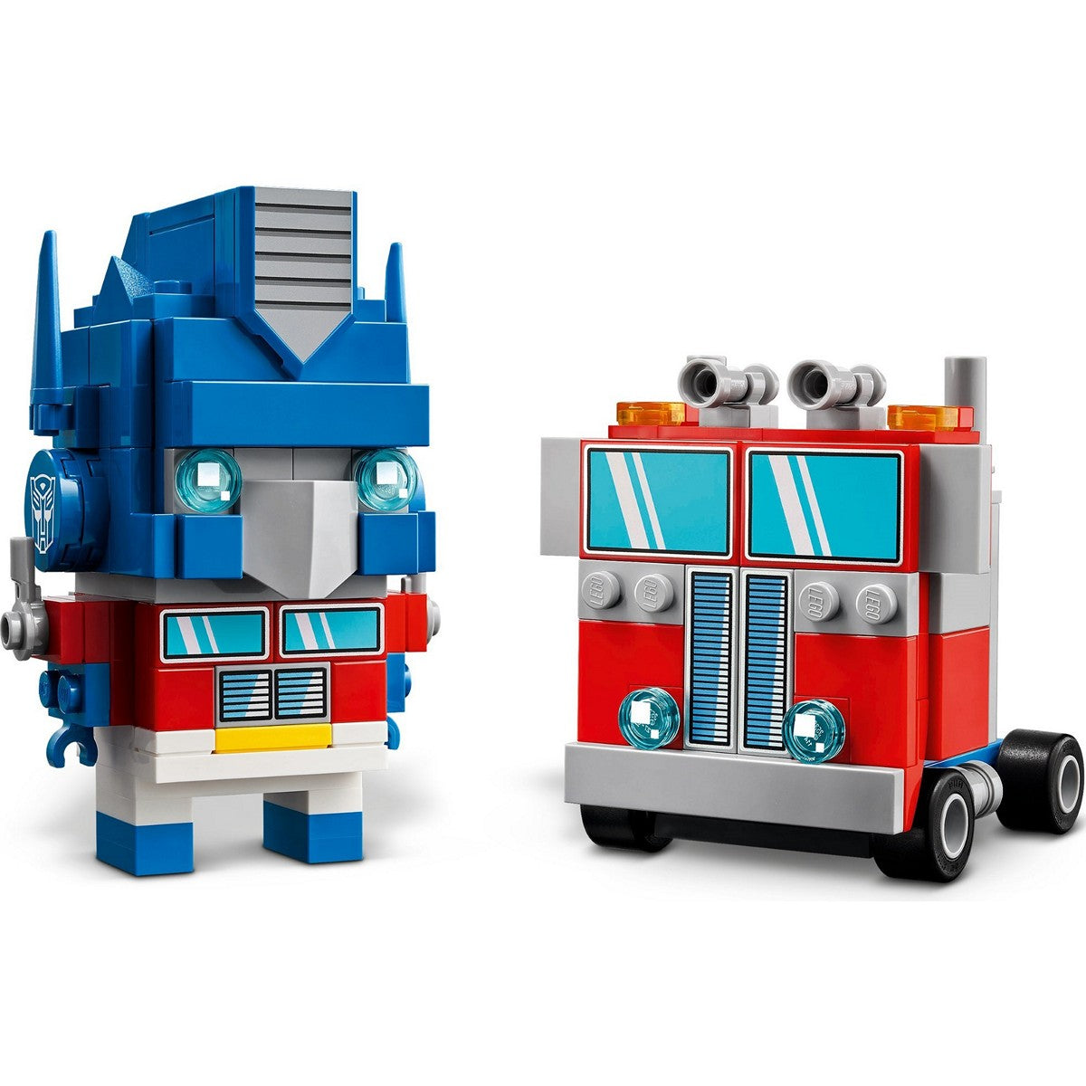 LEGO Brickheadz 40803 Optimus Prime Robot and Vehicle Transformers Figure