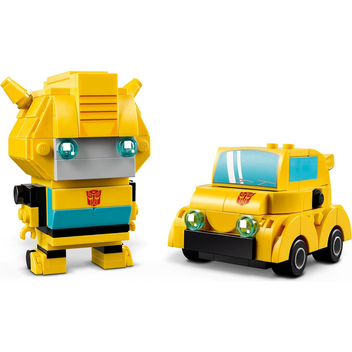 LEGO Brickheadz 40804 Bumblebee Robot and Vehicle Transformers Figure