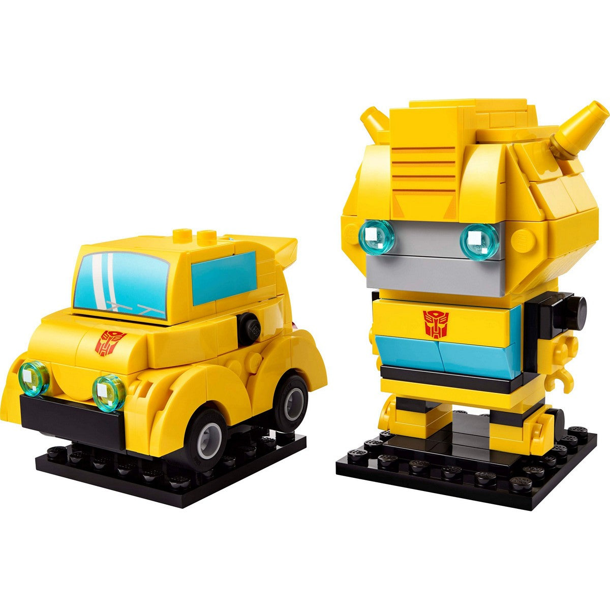 LEGO Brickheadz 40804 Bumblebee Robot and Vehicle Transformers Figure