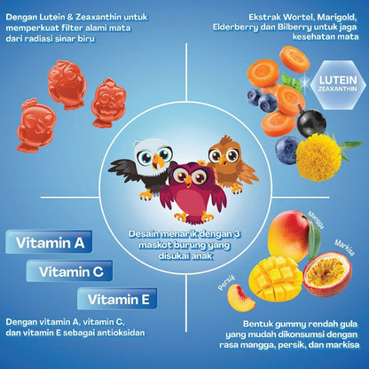 YOUVIT Vitamin A+ Kids Lutein 7 Days Mata