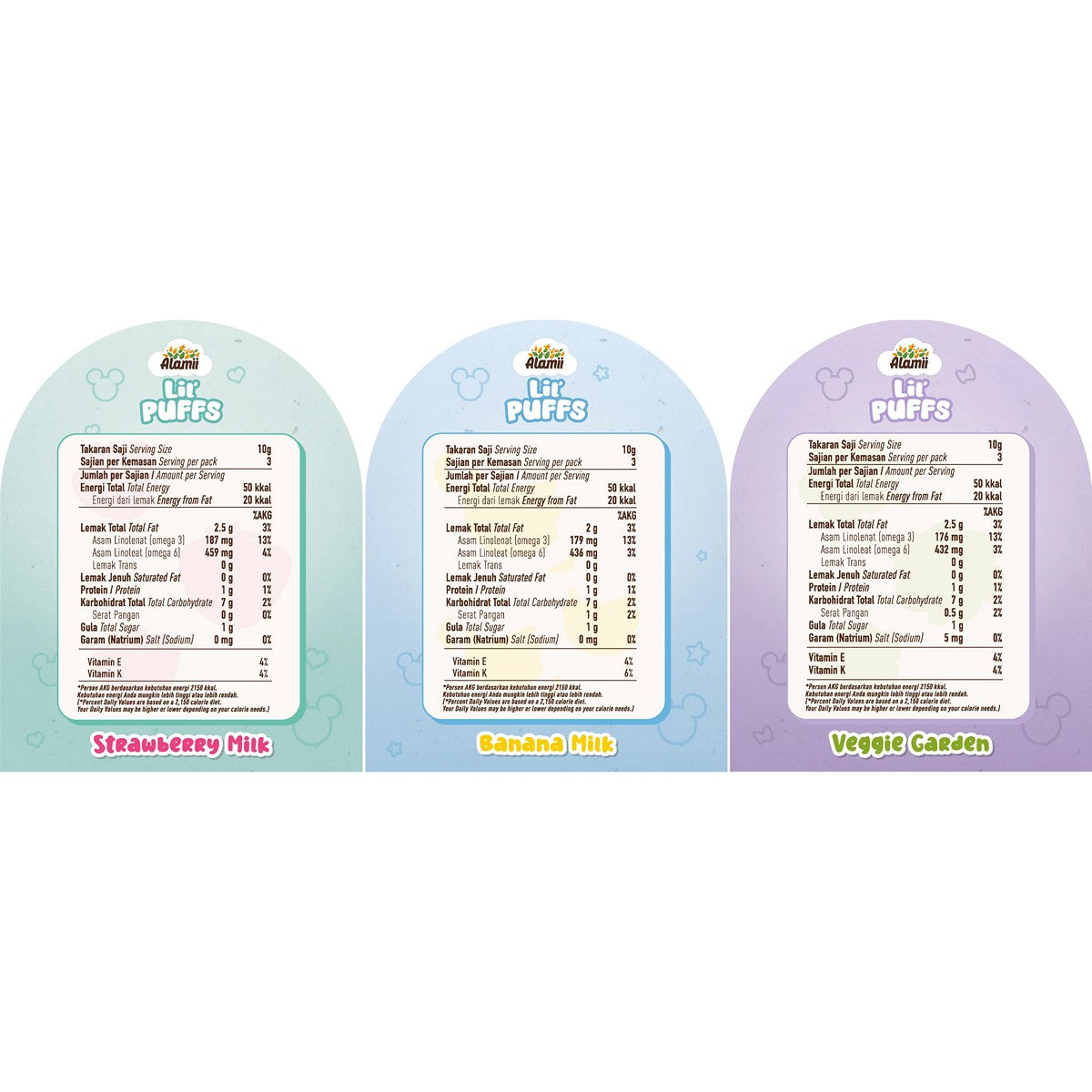 Alamii Cemilan Snack Puff Bayi Anak Sehat Lil Puffs Camilan