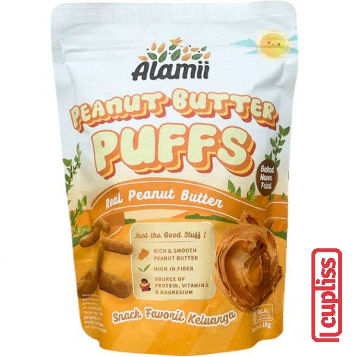 Alamii Cemilan Puff Snack Anak Sehat tanpa MSG Camilan Puffs