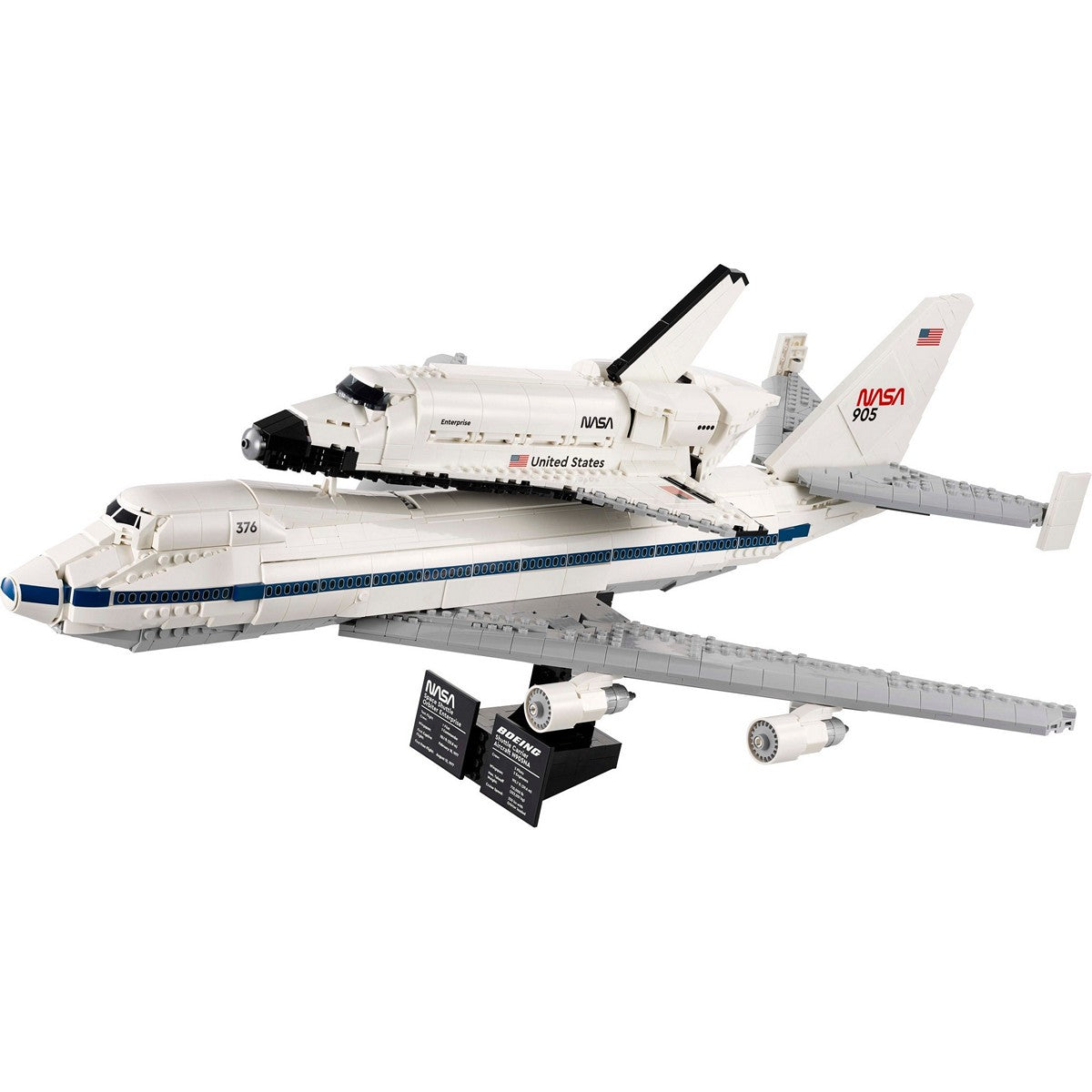 LEGO Icons 10360 Shuttle Carrier Aircraft Space