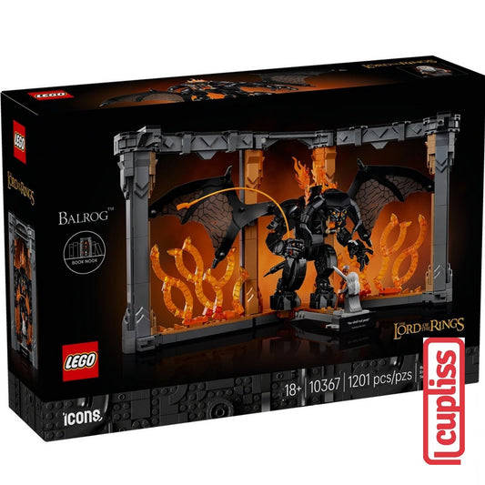 LEGO Icons 10367 The Lord of the Rings Balrog Book Nook