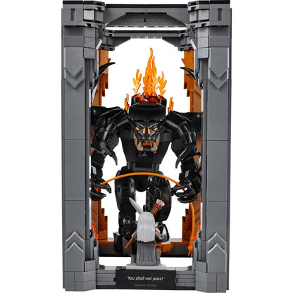 LEGO Icons 10367 The Lord of the Rings Balrog Book Nook