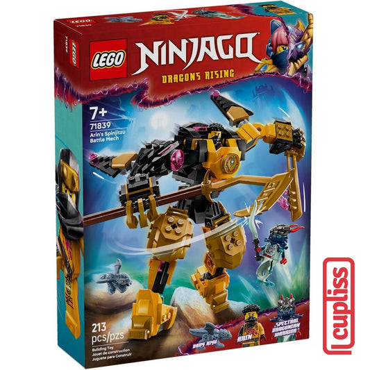 LEGO Ninjago 71839 Arin Spinjitzu Battle Mech