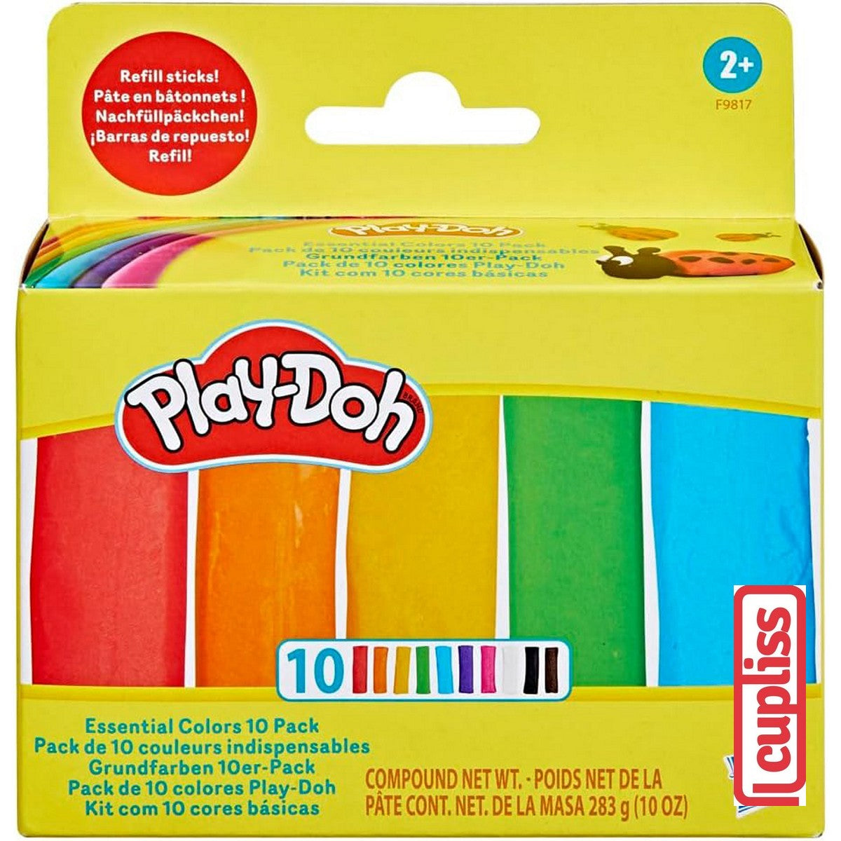 Play Doh Essential Colors 10 pack F9817 Hasbro F9817 Playdoh