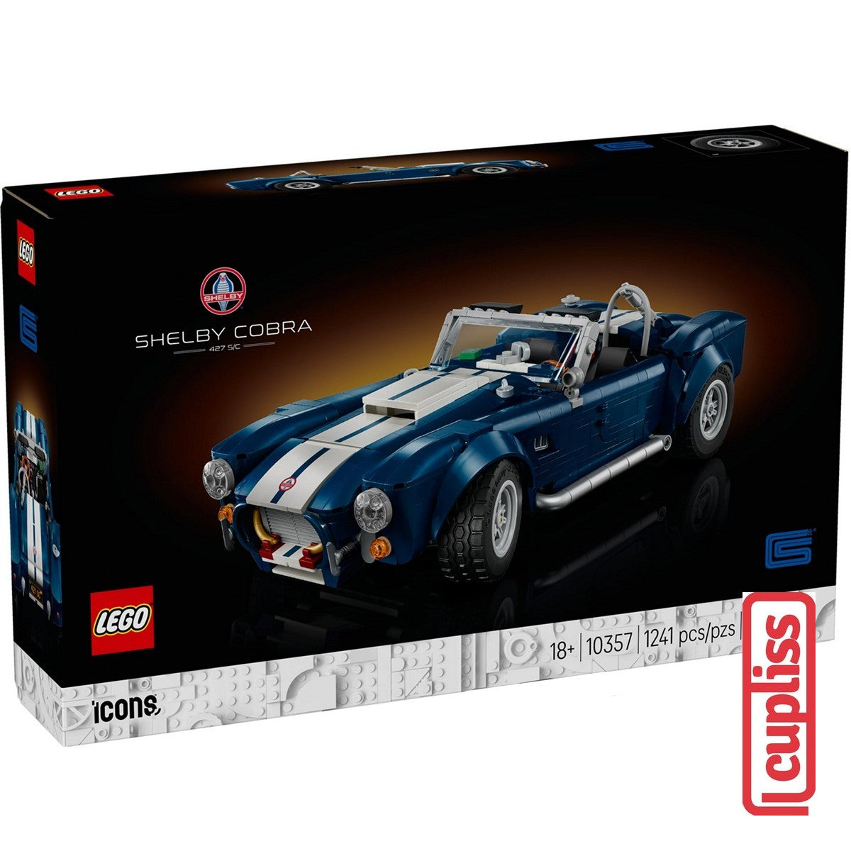 LEGO Icons 10357 Shelby Cobra 427 S/C