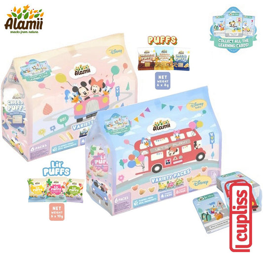 Alamii Multipack Disney Learning Card Variety Packs Puffs