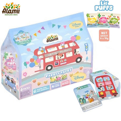 Alamii Multipack Disney Learning Card Variety Packs Puffs