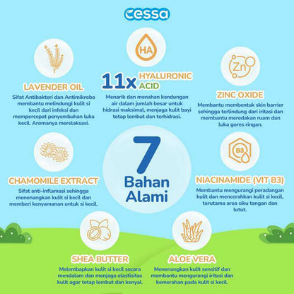 Cessa Baby 30ml Elbow and Knee Brightening Butter Bayi 30 ml