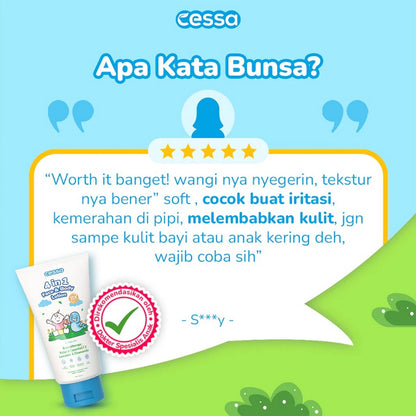 Cessa Baby 150ml 4in1 Face and Body Lotion Bayi 150 ml