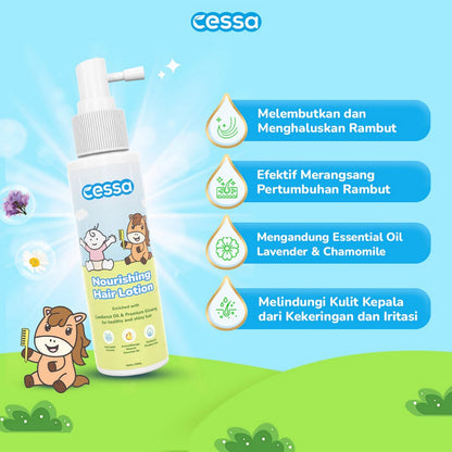 Cessa Baby 100ml Nourising Hair Lotion Rambut Bayi 100 ml