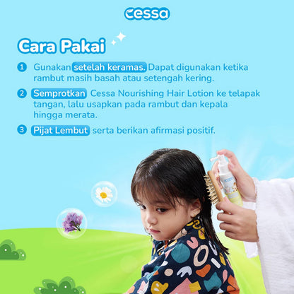 Cessa Baby 100ml Nourising Hair Lotion Rambut Bayi 100 ml