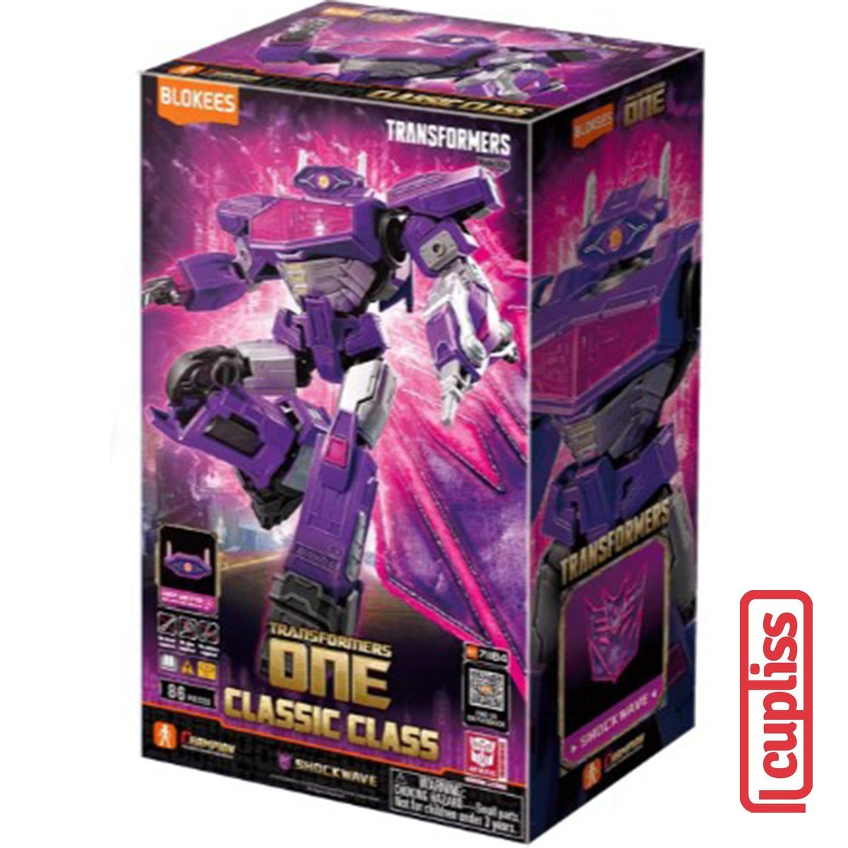 BLOKEES Figures Transformers 71184 One CC Shockwave Classic Class