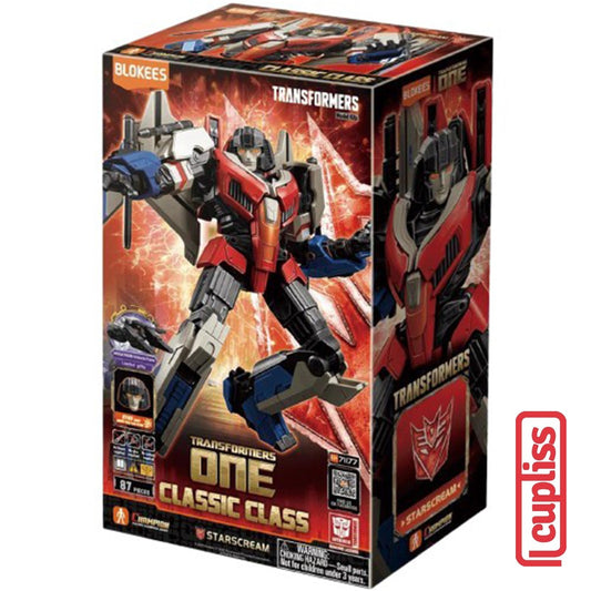 BLOKEES Figures Transformers 71177 One CC Starscream Classic Class 16 Figure