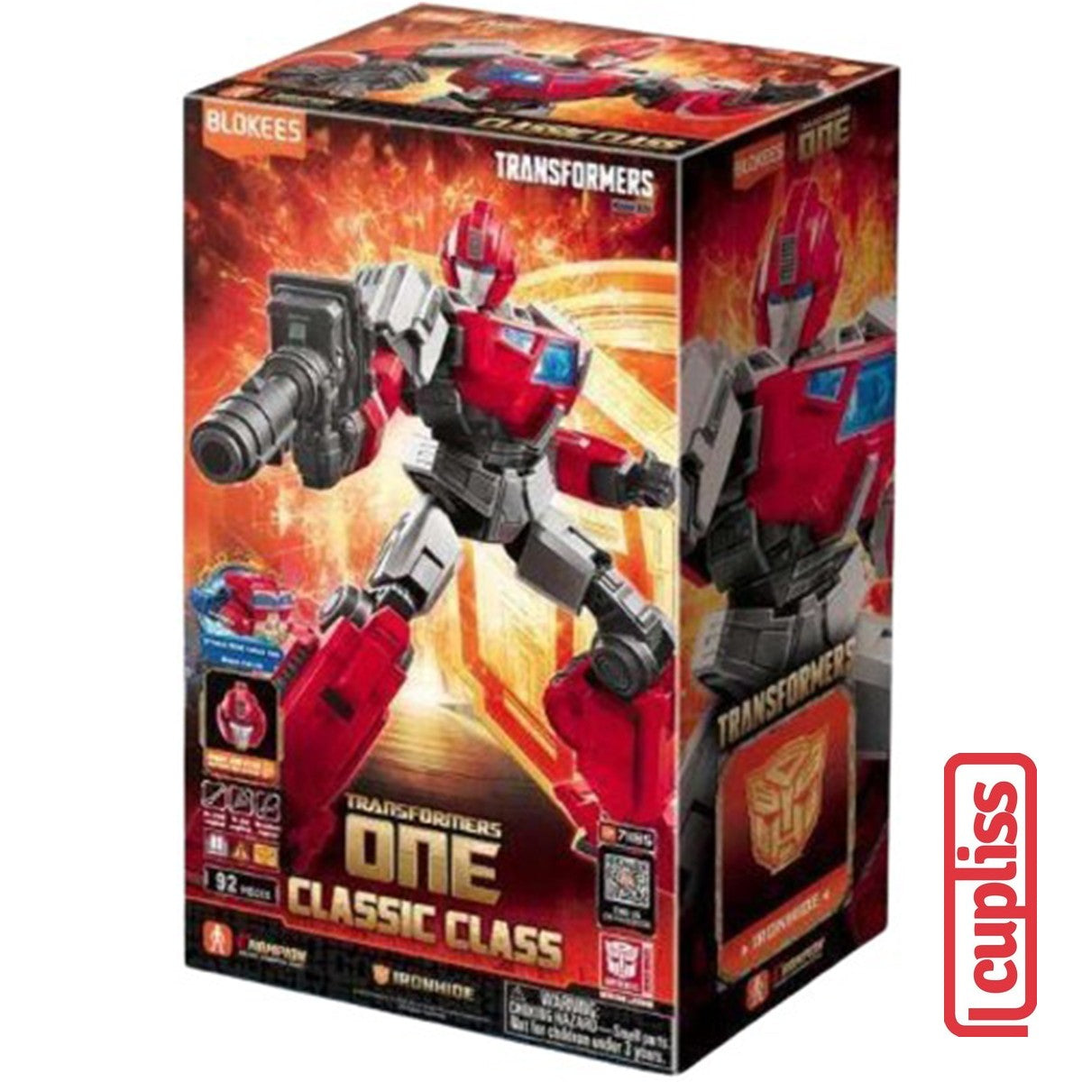 BLOKEES Figures Transformers 71185 One CC Ironhide Classic Class 19 Figure