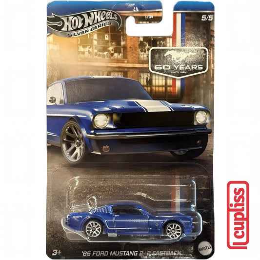 Hot Wheels HW Silver Series JBY54 65 Ford Mustang 2+2 Fastback Base Besi Mattel Hotwheels