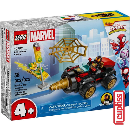LEGO Marvel 10792 Drill Spinner Vehicle Spidey