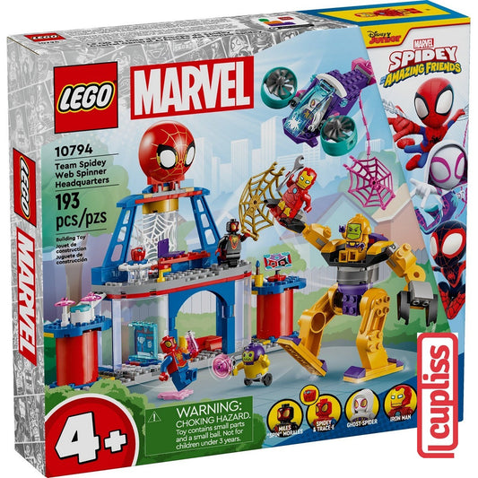 LEGO Marvel 10794 Team Spidey Web Spinner Headquarters