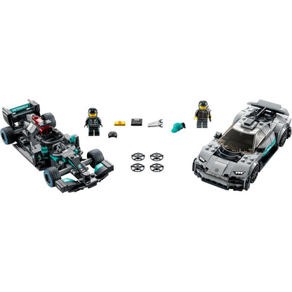 BAD BOX LEGO Speed Champions 76909 Mercedes AMG F1 W12 E and Project One