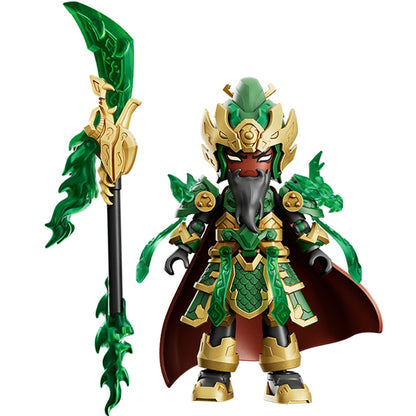BLOKEES Mini Figures 85032 Hero Infinity Armor AMV 21 Guan Yu Divine Version Figure