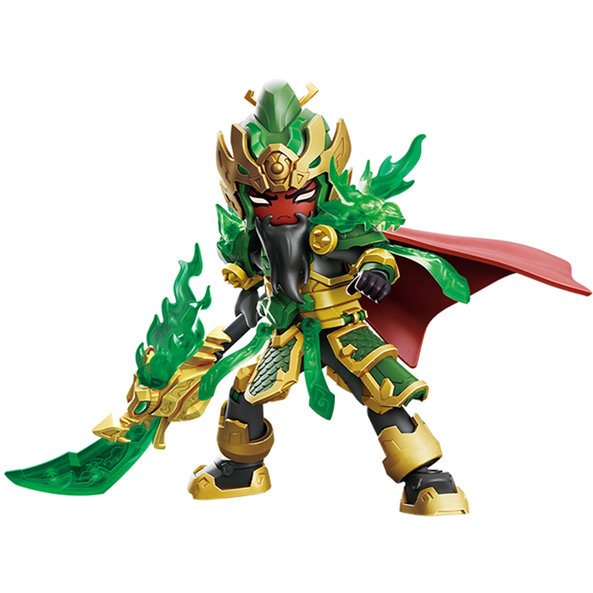 BLOKEES Mini Figures 85032 Hero Infinity Armor AMV 21 Guan Yu Divine Version Figure