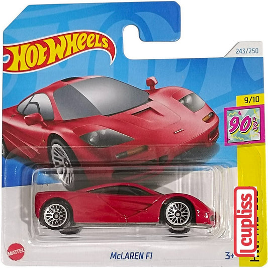 Hot Wheels Short Blister HW HTB11 McLaren F1 Mattel Hotwheels