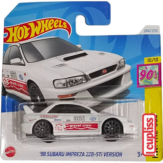 Hot Wheels Short Blister HW HTB12 98 Subaru Impreza 22B-Sti Version Mattel Hotwheels