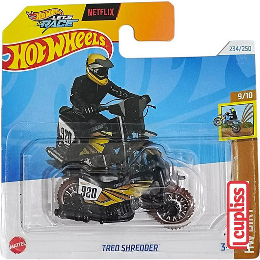 Hot Wheels Short Blister HW HTB31 Tred Shredder Lets Race Netflix Mattel Hotwheels