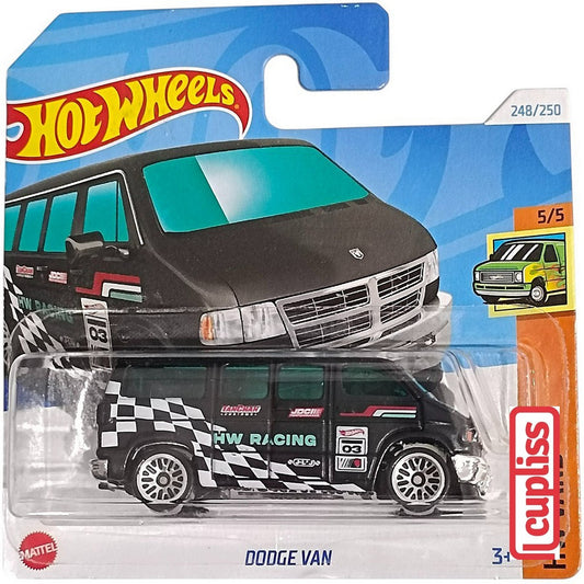 Hot Wheels Short Blister HW HTB95 Dodge Van Mattel Hotwheels