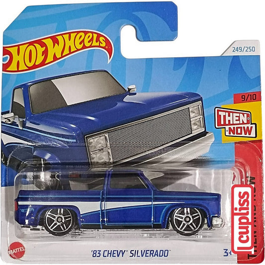 Hot Wheels Short Blister HW HTC73 83 Chevy Silverado Mattel Hotwheels
