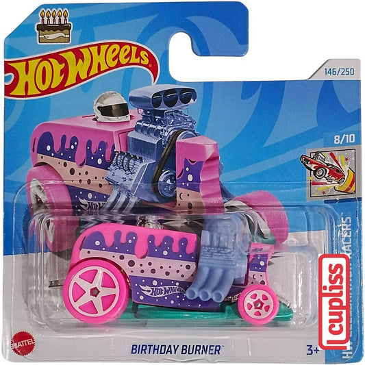 Hot Wheels Short Blister HW HTD83 Birthday Burner  Mattel Hotwheels