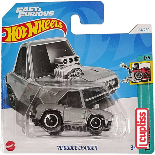 Hot Wheels Short Blister HW HTD86 70 Dodge Charger Fast Furious Mattel Hotwheels