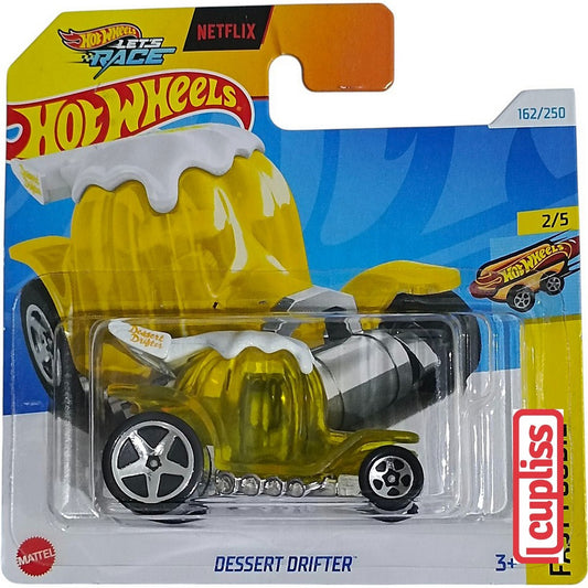 Hot Wheels Short Blister HW HTD87 Dessert Drifter Lets Race Netflix Mattel Hotwheels