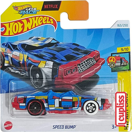 Hot Wheels Short Blister HW HTD90 Speed Bump Lets Race Netflix Mattel Hotwheels