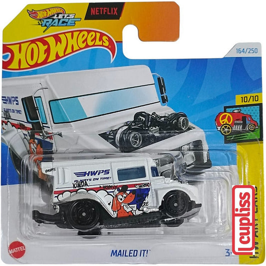 Hot Wheels Short Blister HW HTD91 Mailed IT! Lets Race Netflix Mattel Hotwheels