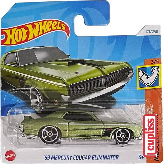 Hot Wheels Short Blister HW HTD98 69 Mercury Cougar Eliminator Mattel Hotwheels