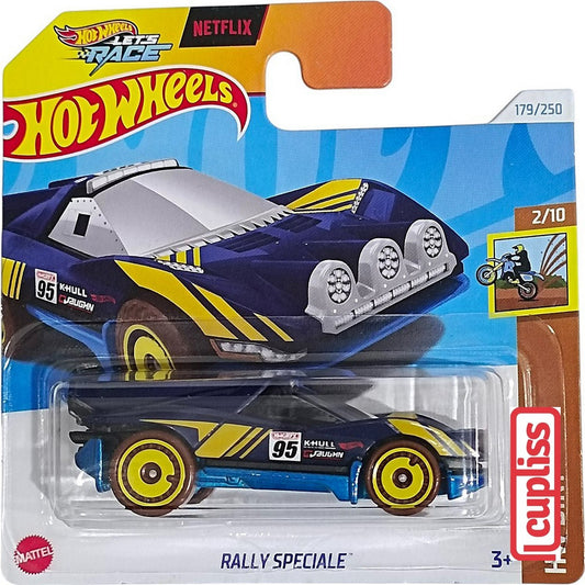 Hot Wheels Short Blister HW HTF06 Rally Speciale Lets Race Netflix  Mattel Hotwheels