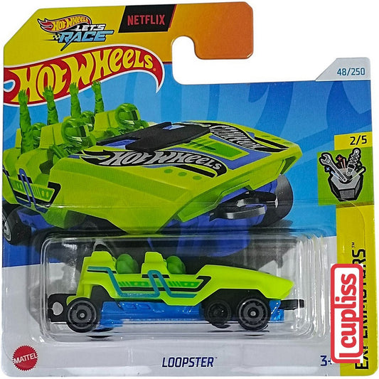 Hot Wheels Short Blister HW HTF14 Loopster Lets Race Netflix Mattel Hotwheels