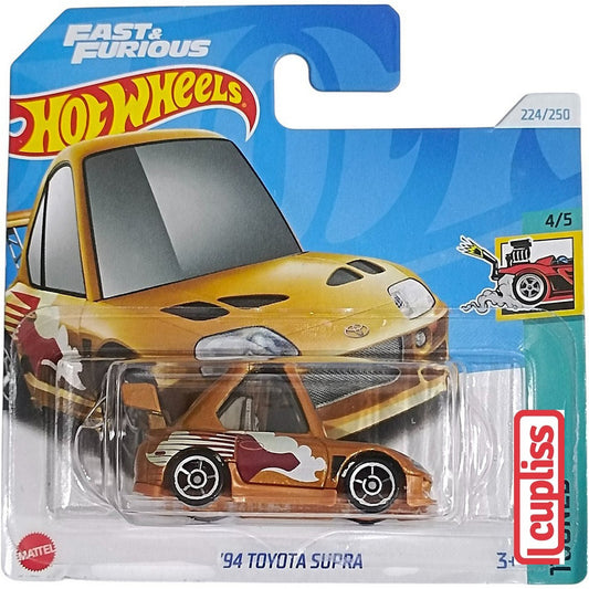 Hot Wheels Short Blister HW HTF27 94 Toyota Supra Fast Furious Mattel Hotwheels
