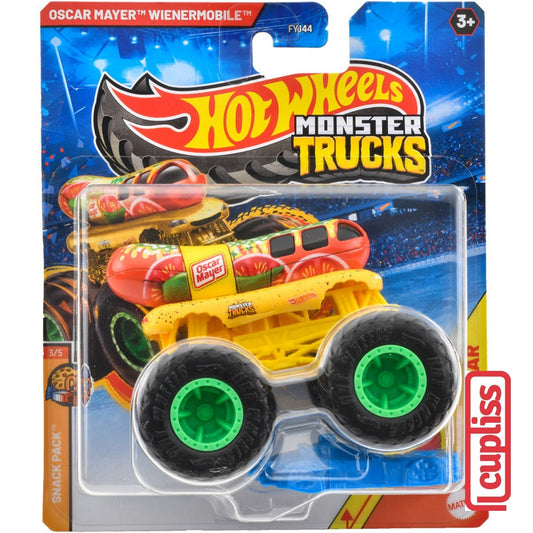 Hot Wheels HW JDP96 Monster Trucks Oscar Mayer Wienermobile Mattel Hotwheels