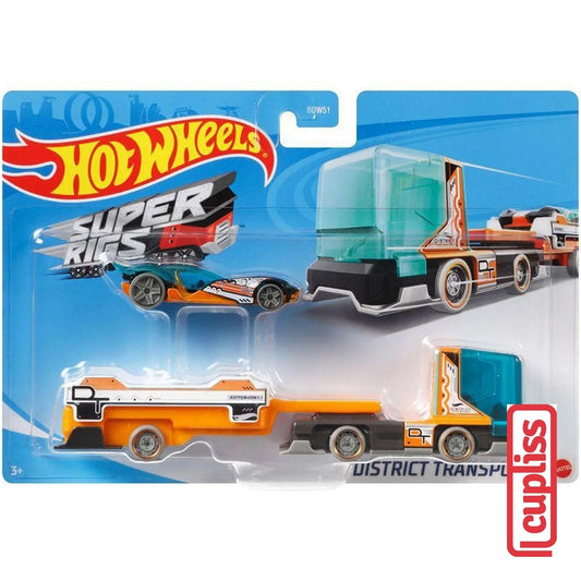 Hot Wheels HW GRT98 Super Rigs District Transport Mattel Hotwheels