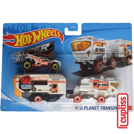 Hot Wheels HW GRT99 Super Rigs Red Planet Transport Mattel Hotwheels