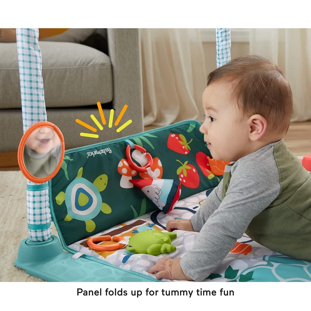 Fisher Price HGB82 3in1 Crawl and Play Activity Gym