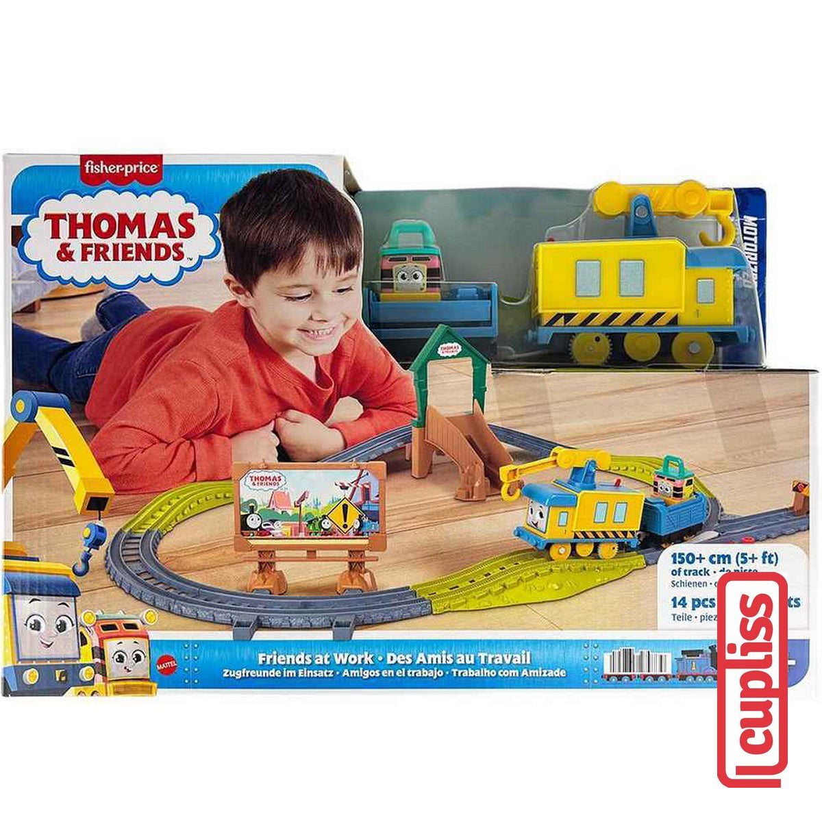 Fisher Price Thomas Friends JCY75 HGY78 Motorized Track Set Friends at Work