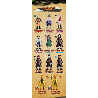 BLOKEES 71047 Mini Figures Naruto GV-01 Galaxy Version 01 Ultimate Bond Minifigure Figure Box