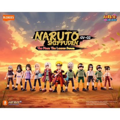 BLOKEES 71061 Mini Figures Naruto GV-02 Galaxy Version 02 The Place The Leaves Dance Minifigure Figure