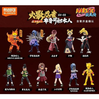 BLOKEES 71064 Mini Figures Naruto GV-03 Galaxy Version 03 Heart of Ninja Minifigure Figure